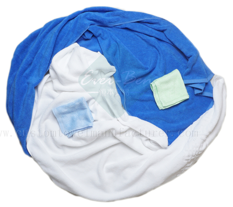 China EverBen Custom Grey Cotton Towels Factory ISO Audit Towels Factory